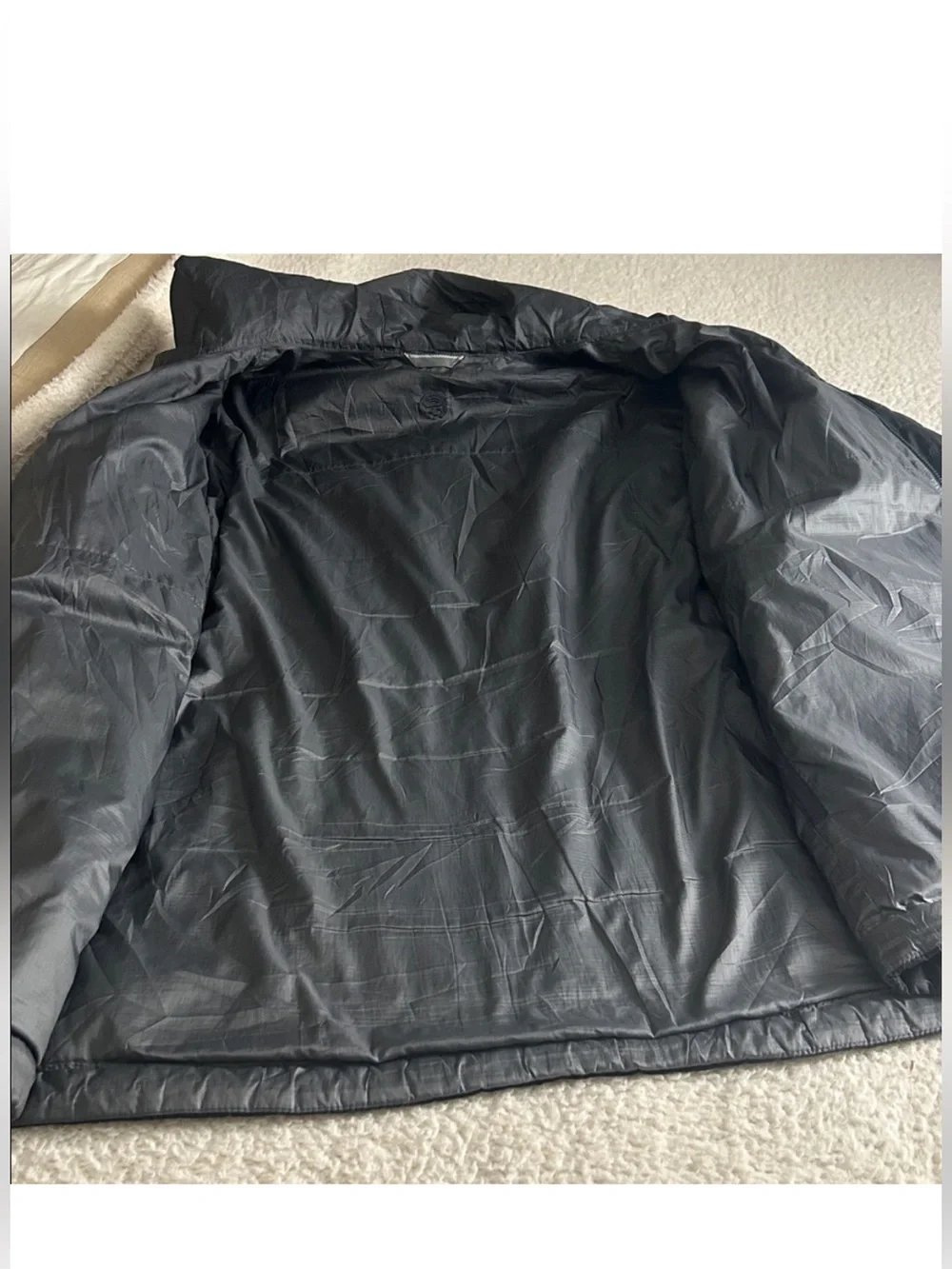 Mountain Hardwear Switch Flip Hooded Black Jacket Size XL